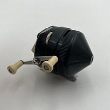 Vintage ZEBCO 202 spincast fishing reels Metal foot single Rivet Tested Working