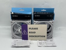 Set of 2 Lian Li UNI Fan SL Infinity 120mm Case Fan - White
