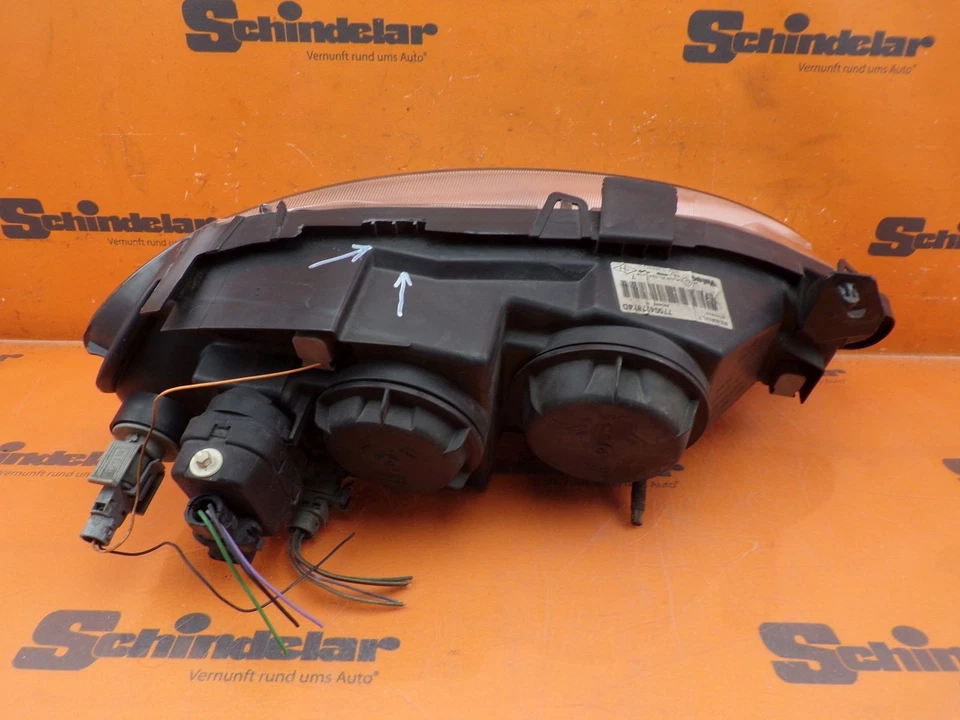 Hauptscheinwerfer links H7 / H1 ( HALTER GEBROCHEN )  MEGANE I CABRIOLET (EA0/1) - Bild 4 von 4