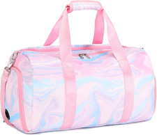 Dance Bag Girls Duffle Bags Teen Sports Gym Bag Weekender Sleepover Overnight Ba