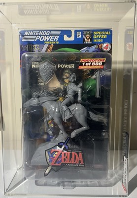 2002 Ocarina Of Time 1/500 Prototype.  Graded AFA 8.0 NM-Nintendo Zelda #348/500