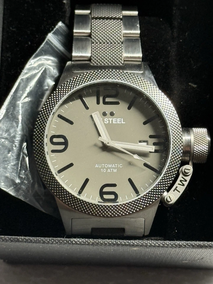 tw acero reloj hombre automático cb206 Foto 2 de 4