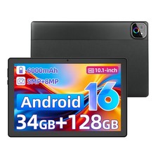 10.1 inch Android 15 34GB 6 28 RAM 128GB 1TB Expandable WIFI Tablet Dual Camera
