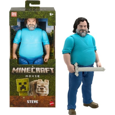 MINECRAFT Large Steve Spielfigur (ab 6 Jahre) Mehrfarbig