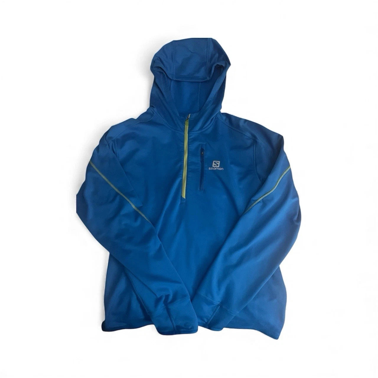 Solomon Actitherm Women’s Activewear Top With Hood Size L Running Hiking Skiing