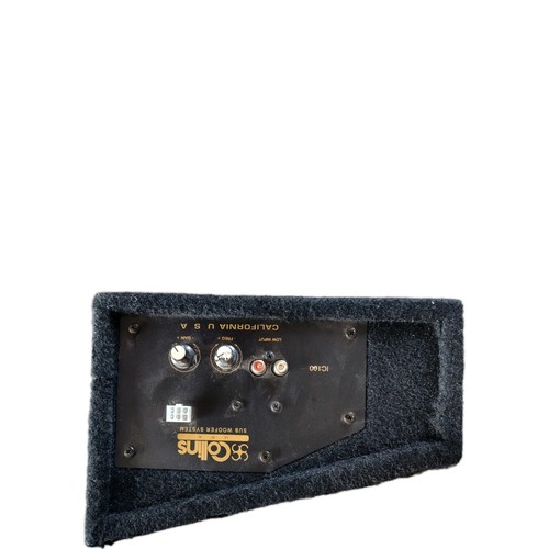 Collins subwoofer System IC100 8 inch Speaker Subwoofer Box + dual Amp Xpr520 - Picture 6 of 6