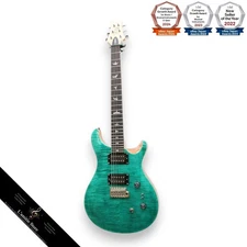 Paul Reed Smith SE Custom 24 Blue Fade Electric Guitar Mahogany Body Maple Top