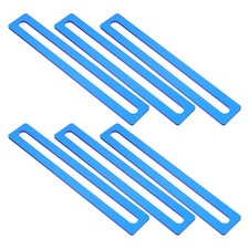 6 Pcs Dyslexia Aid Ruler Guided Reading Bookmark Highlight Strip