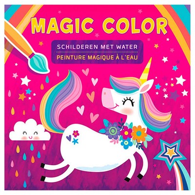Deltas magische Einhornmalerei mit Wasser