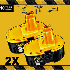 2 PACK 18V For Dewalt 4.6AH 18 VOLT XRP DC9096 DC9098 Ni-MH Battery DC9099 NEW