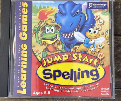 Jump Start Spelling Computer PC CD Rom Game