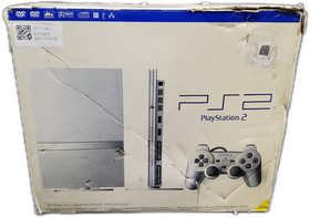 Sony PlayStation 2 Slim SCPH-79001 Silver Console in Box