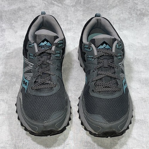 Saucony Women's Excursion TR14 Sneaker Sz 9.5 Gray Trail Running Shoe (S10584-3) - Picture 3 of 10