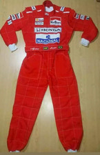 Tuta da corsa go kart Ayrton Senna 1991 CIK/FIA livello 2 tuta omologata in tutte le taglie