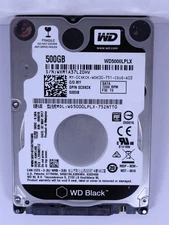 Western Digital WD5000LPLX-75ZNTT0 CXKCK 500GB 2.5" SATA 7200RPM- HDD