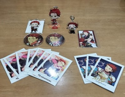 Ensemble Stars Kiryuu Kourou Acrylic Keychain Set Badges Cards Pasho