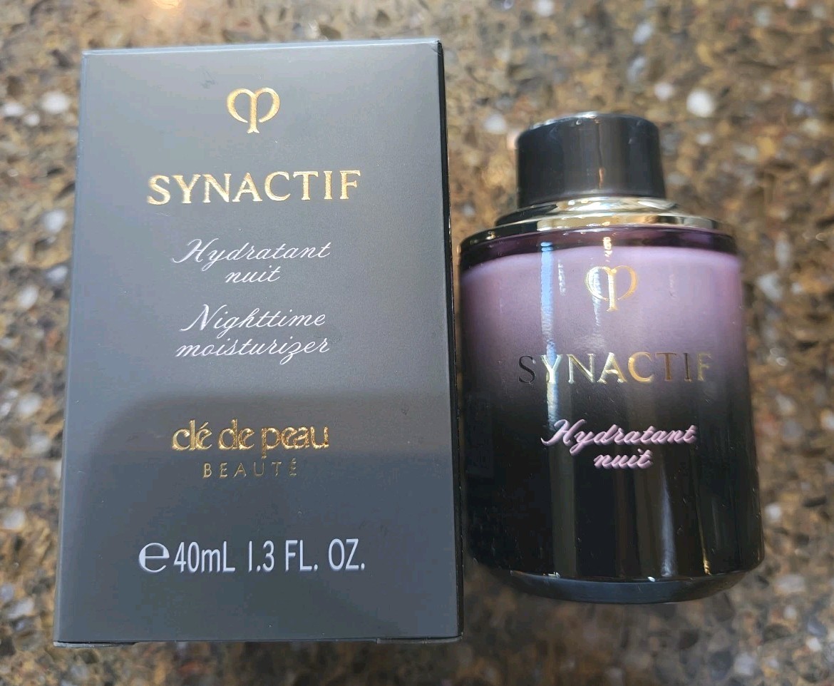 Authentic!! Cle De Peau Synactif Nighttime Moisturizer (1.3 oz / 40 ml) NEW!!