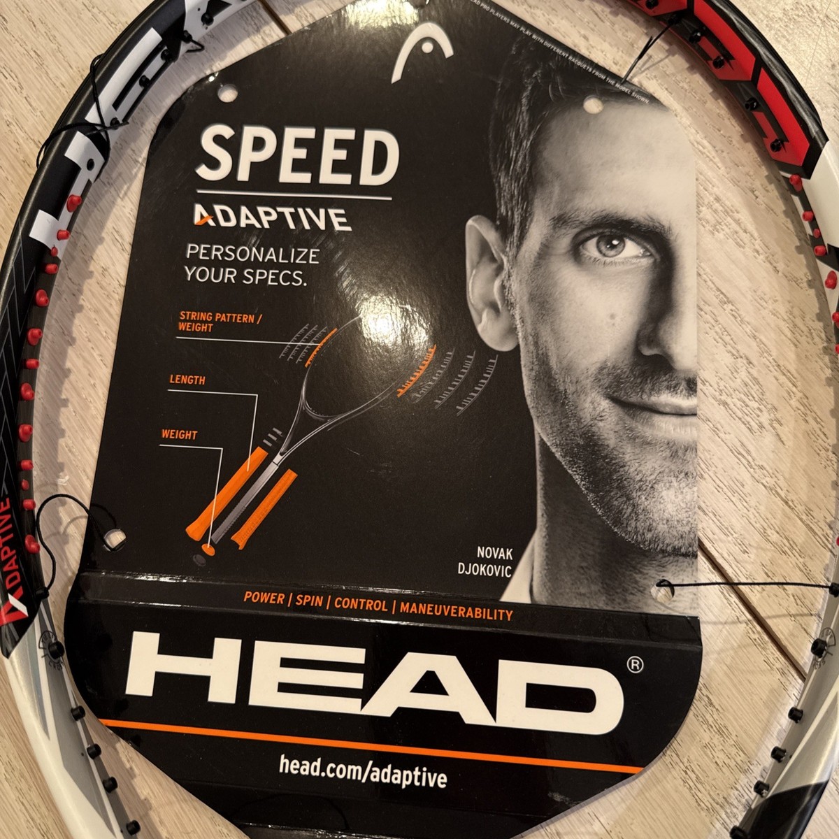 HEAD ヘッド Speed Adaptive 2017 G4 2本セット Head Speed Adaptive 4 3/8 285g 10.1oz 100inch2 | eBay