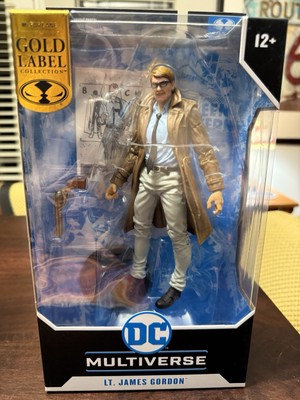 McFarlane DC Multiverse LT. James Gordon Batman: Year One Gold Label 7  New