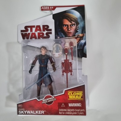 STAR WARS The Clone Wars ANAKIN SKYWALKER CW21 Hasbro MOC OVP + Star Case