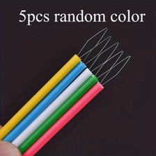 5Pcs Plastic Needle Threaders Hand Sewing Thread Guide Tools for DIY Craft Work