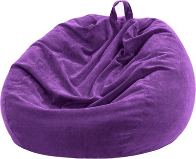 Bean Bag Chair Cover (No Filler) for Kids and Adults,Beanbag Stuffed Animal S...