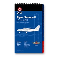 Piper Seneca V PA-34-220T Qref Book QREF-PA-SEN5-1