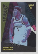 2022-23 Panini Flux Flux Appeal Anthony Edwards #19 gb9