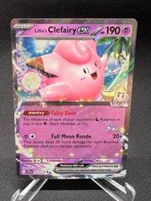 Lillie's Clefairy EX 56/159 Journey Together Holo Double Rare Pokemon 