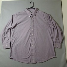 Brooks Brothers Regent Fit 18-34 Non Iron Supima Cotton Red Navy Micro Gingham