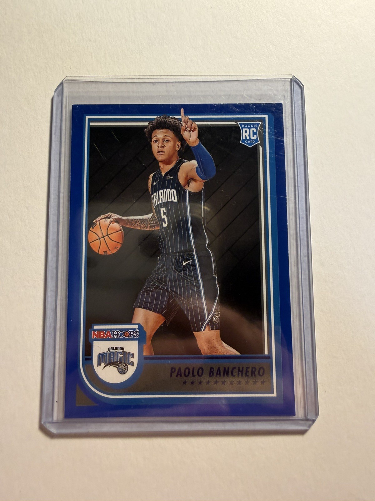 2022 Panini NBA HOOPS blue Paolo Banchero Rookie Card No. 231