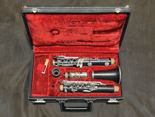 Vintage 1965 Noblet Paris Model 45 Bb Clarinet   Grenadilla Wood   Diamond Logo