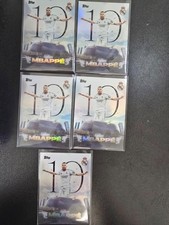 2026 Topps Real Madrid soccer mbappe in madrid 5 lots-Kylian Mbappe