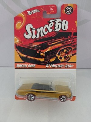 Hot Wheels Since '68 Muscle Cars #8/10 '67 Pontiac GTO in