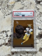 🔥2024 Panini Prestige J.J. McCarthy #311 Xtra Points Orange /50 PSA 9 SSP POP3 