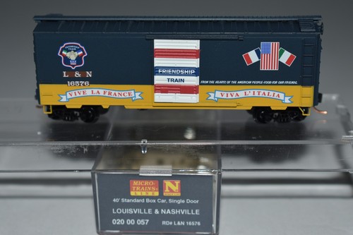 Carro de carga de una sola puerta escala N MTL 02000057 Louisville & Nashville 40' 16576 C58373 | Condition: Used