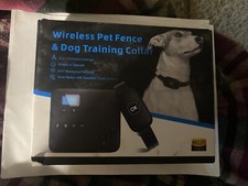 Paw Roll Dog Wireless Dog Fence  training collar - Open Box