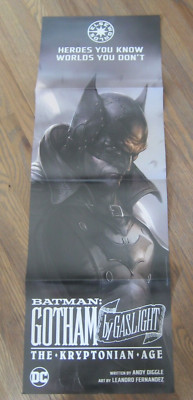 Promo Poster Batman Gotham By Gaslight Kryptonian Age 2024 DC Elseworlds ZPO4