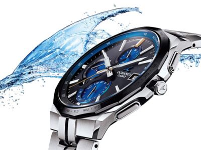 時計 CASIO OCEANUS OCW-S5000E-1AJF Casio Oceanus OCW-S5000E-1AJF Quartz Black Dial 42.3 mm Watch