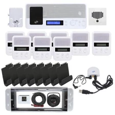 Intrasonic I2000 Intercom System With Bluetooth  8-Room