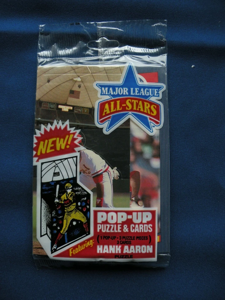 Donruss All-Star 1986 conjunto conmemorativo 85 superestrellas 1 Pop-Up 3 rompecabezas cartas de 3 piezas Foto 2 de 4
