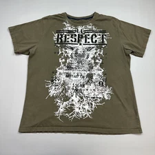 Vintage LL Cool J Shirt Mens XL Green Graphic Hip Hop Rap Skate Street Wear Y2K