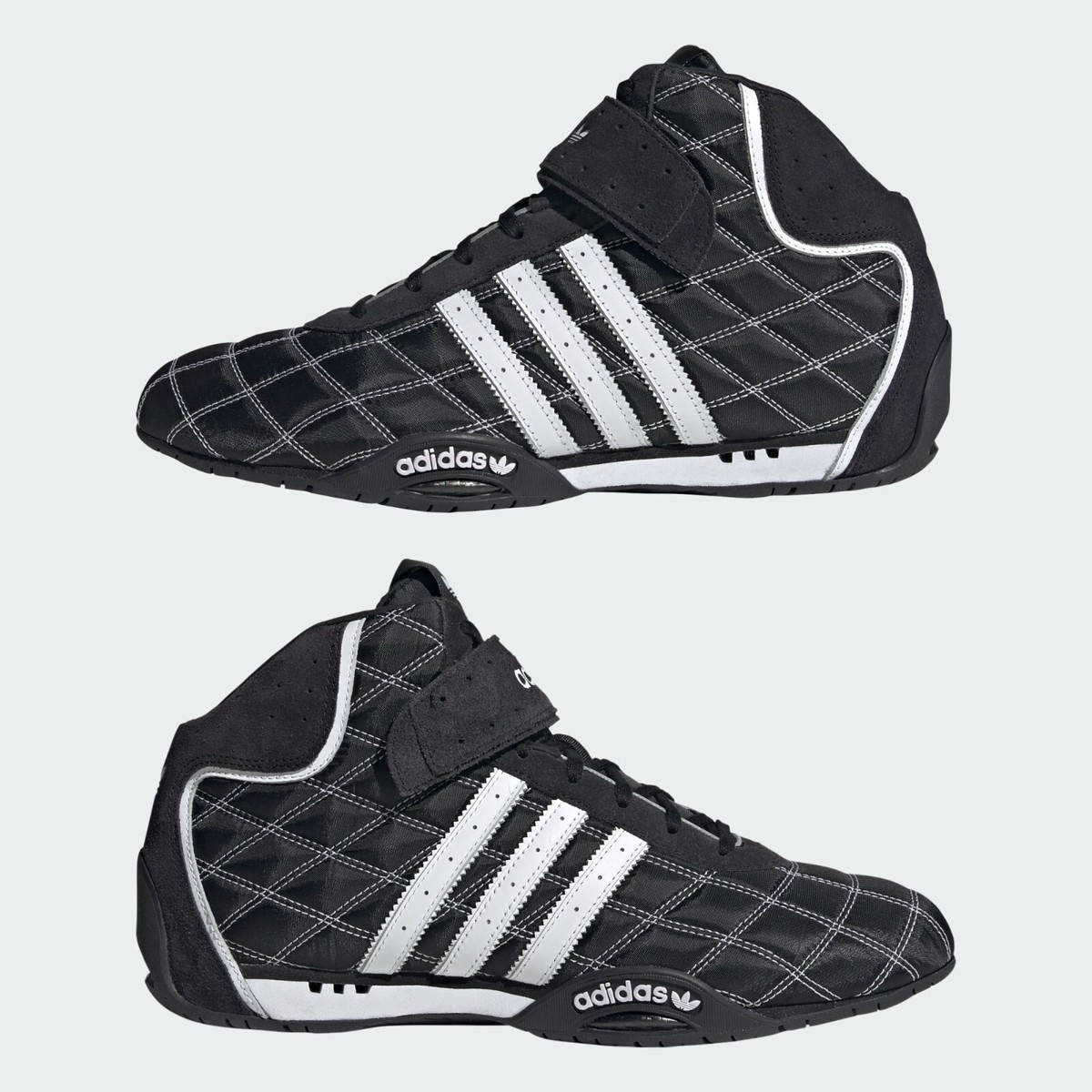 ★人気★ adidas ADIRACER HI BLACK Adidas Adiracer High Sneakers Original Shoes Core Black