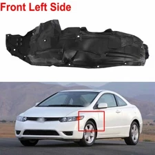Fits 2006-2011 Civic Sedan Front Left Side Fender Splash Shield OEM# 74151SNAA10