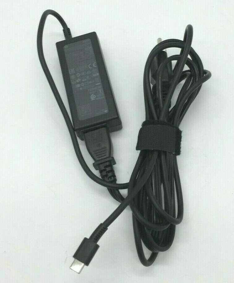 Caricabatterie HP USB-C 45W Per Elite X2 G1/G2 E Chromebook | TPN-CA20 TPN-DA15