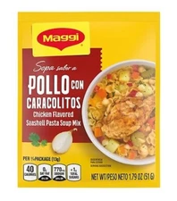 MAGGI  Chicken Flavored Soup Mix 51 gr pack of 6