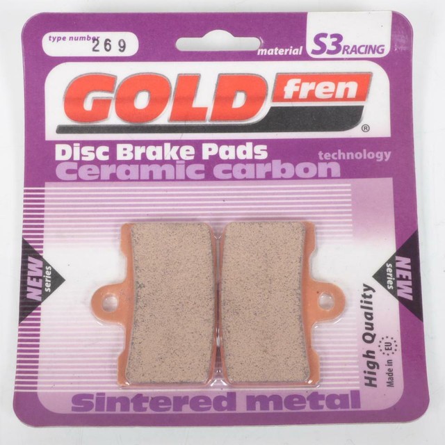 Pastiglia Freno Gold Fren per Motocicletta Rba 1190 SX 2014 Per 2015 AVG Nuova Pastiglia Freno Gold Fren per Motocicletta Rba 1190 SX 2014 Per 2015 AVG Nuova