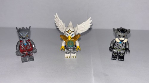 LEGO Legends of Chima Lotto – 3 Minifigure + 3 Speedorz originali con accessori - Foto 2 di 10