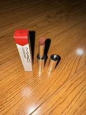 NIB MAC Cosmetics Locked Kiss 24 Hour Lipstick in Poncy - .06oz./1.8g.