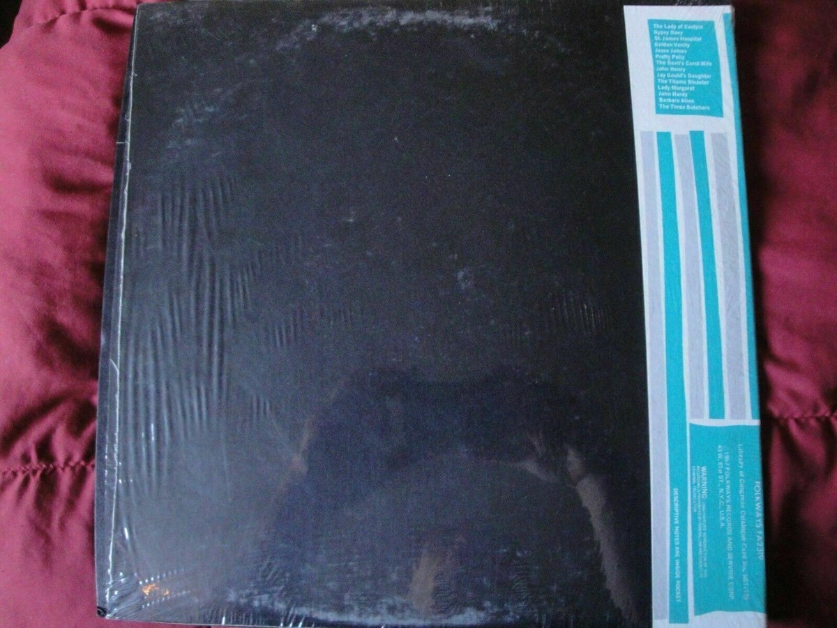 Pete Seeger Sings American Ballads w/Booklet 1957 Folkways Records